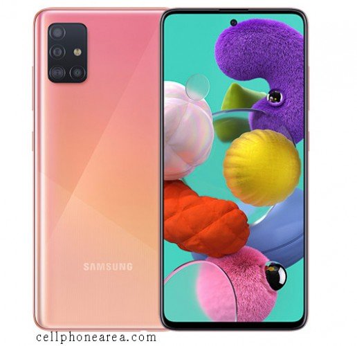 Samsung Galaxy A51 Prism Render