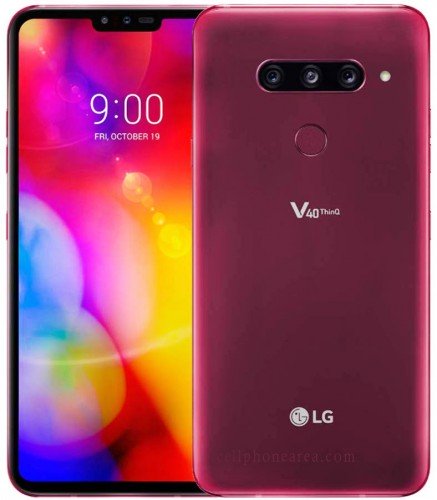 LG V40 ThinQ Carmine Red 