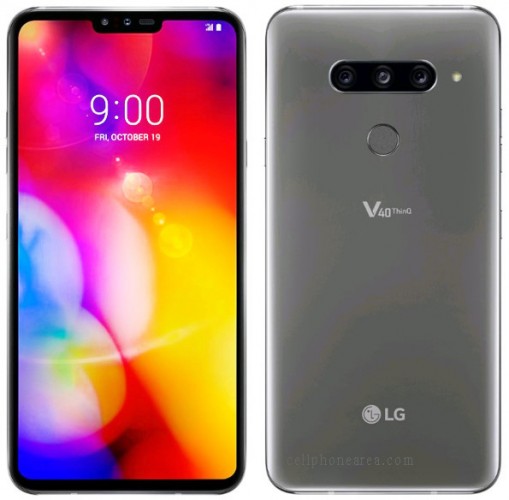 LG V40 ThinQ  New Platinum Gray 