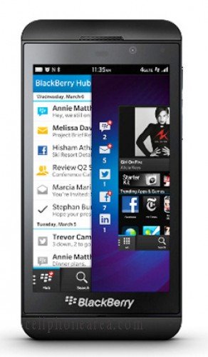 Blackberry Z10 Display