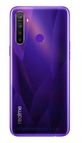 Realme 5 Crystal Blue Back