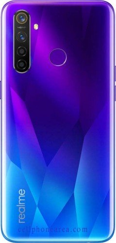 Realme 5 Pro Crystal Blue Back