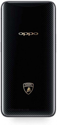 Oppo Find X Black Back 