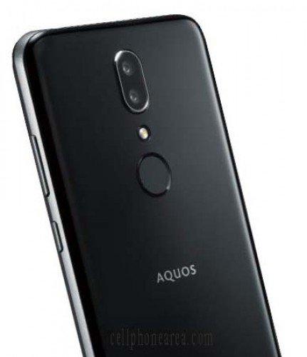 Sharp Aquos V Black Back