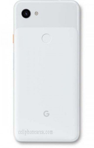 Google Pixel 3a XL Clearly White Back