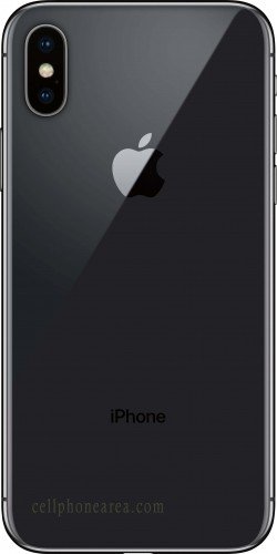 Apple iphone X Space Gray Back