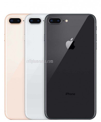 Apple iPhone 8 Plus Three Variant Colors Mobile