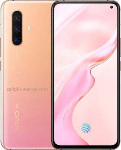 Vivo X30 Peach Back