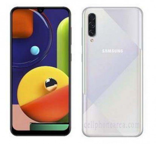 Samsung Galaxy A50s Prism Crush White