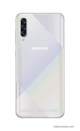 Samsung Galaxy A70s Prism Crush White Back