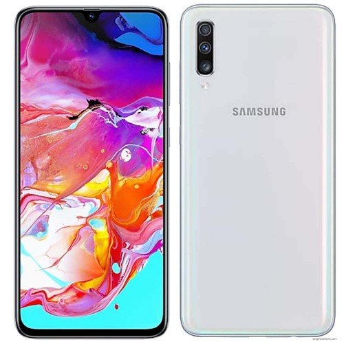 Samsung Galaxy A70 White Back