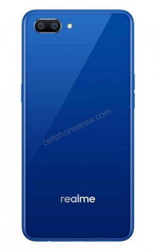 Realme C1 Blue Back