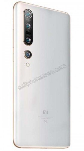 Xiaomi Mi 10 Pro 5G Pearl White Back