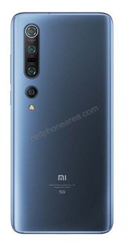 Xiaomi Mi 10 Pro 5G Starry blue Back 