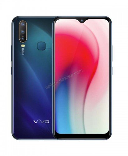 Vivo Y3 Peacock blue