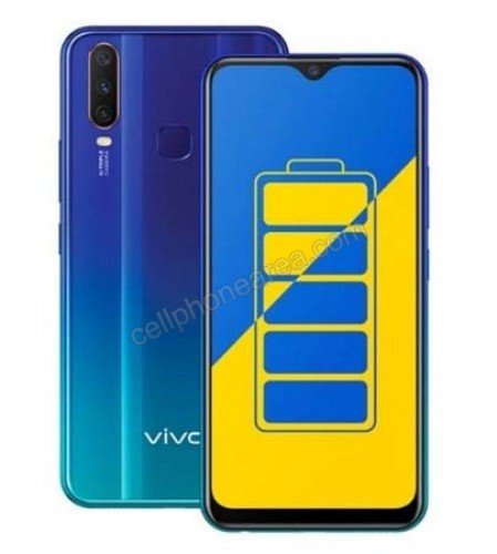 Vivo Y15 Aqua Blue