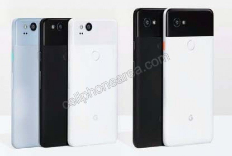 Google Pixel 2 All Colours