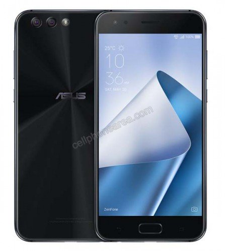 Asus Zenfone 4  Midnight Black