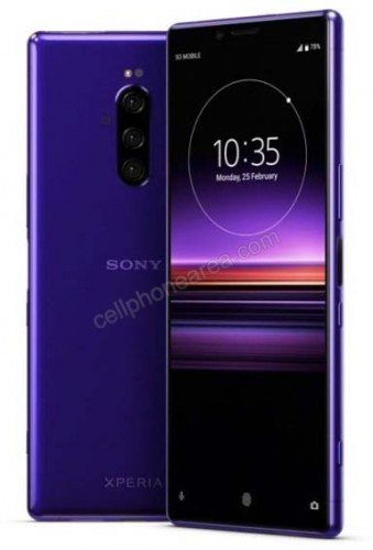 Sony Xperia 1 Purple