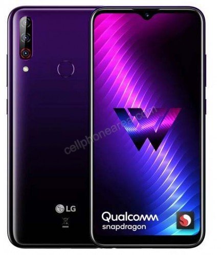 LG W30 Pro Thunder Blue