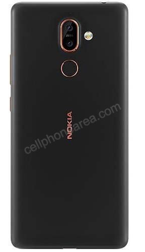 Nokia 7 Plus Black Back