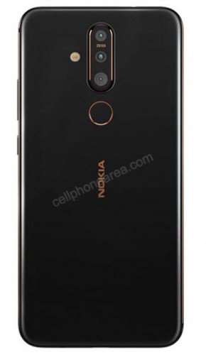 Nokia X71 Black Back