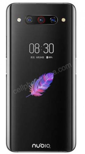 ZTE Nubia Z20 Diamond Black Back