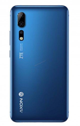 ZTE Axon 10s Pro 5G Blue Back