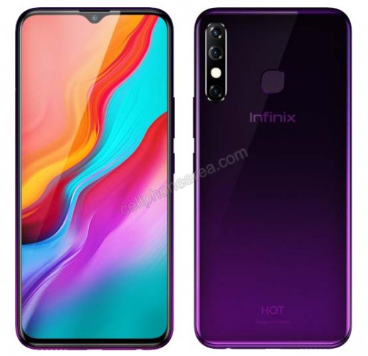 Infinix Hot 8 Cosmic Purple