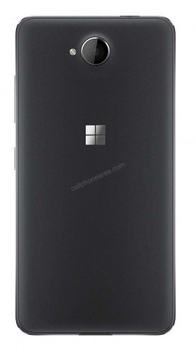 Microsoft Lumia 650 Black Back