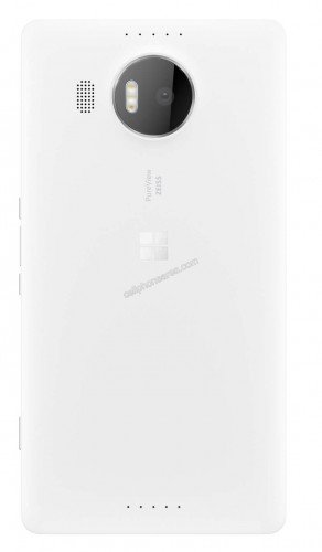 Microsoft Lumia 950 White Back