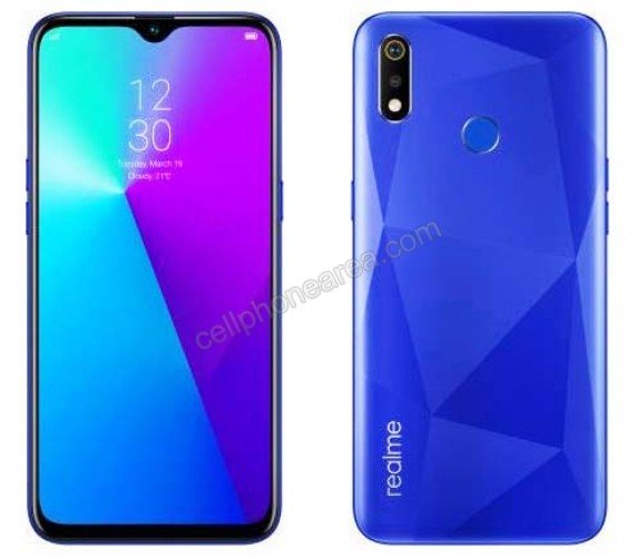 Realme 3i Blue Diamond Blue