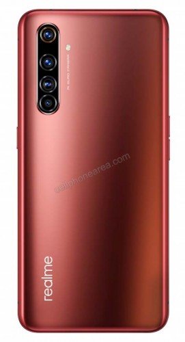 Realme X50 Pro 5G Rust Red Back