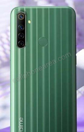 Realme 6i Green Tea Back