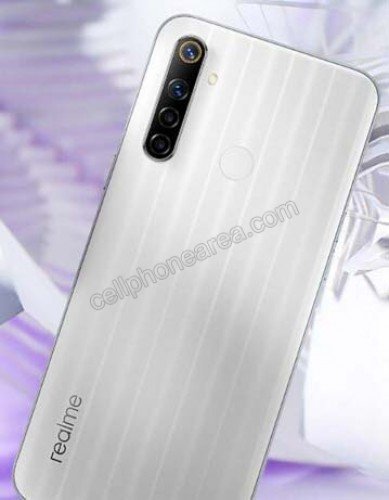 Realme 6i White Milk Back