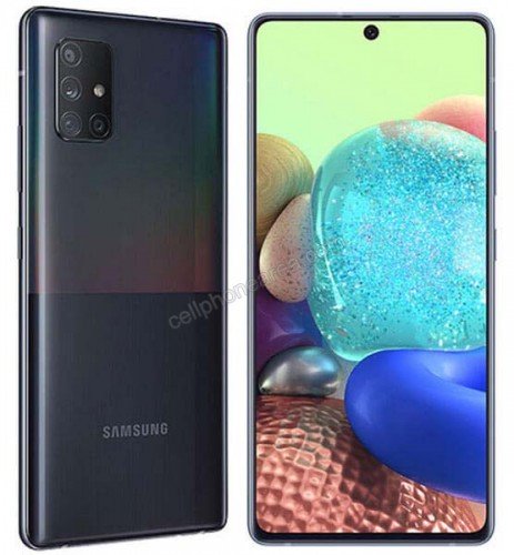 Samsung Galaxy A Quantum Prism Cube Black