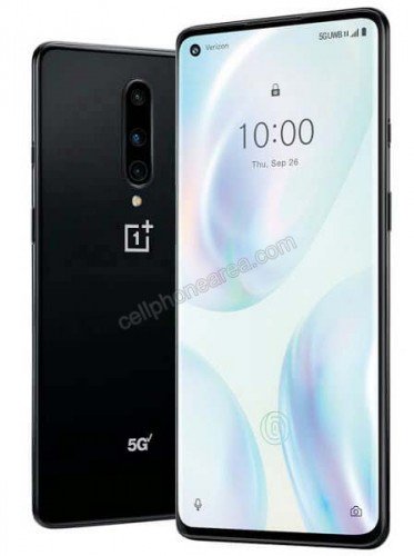 OnePlus 8 5G UW Onyx Black 