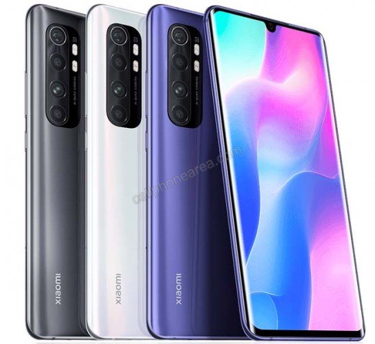 Xiaomi Mi Note 10 Lite All Colors Smartphone