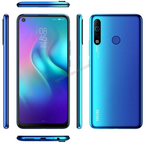 TECNO Camon 12 Sky Cyan