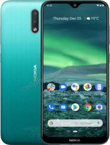 nokia 2.3 Cyan Green