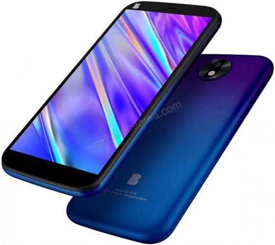 BLU C5 Plus Gradient Blue