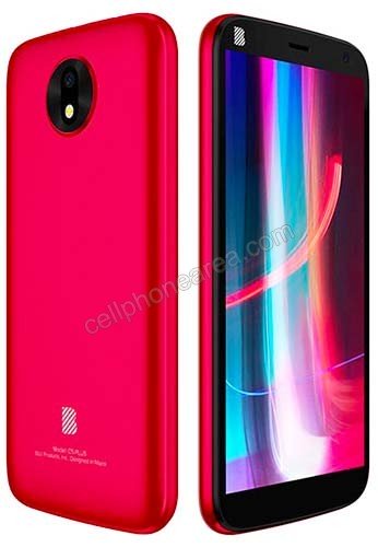 BLU C5 Plus Red