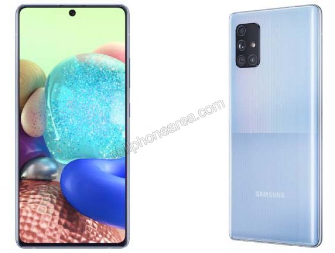 Samsung Galaxy A71s 5G UW Prism Cube Blue