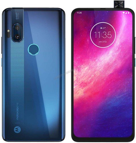 Motorola One Hyper Deepsea Blue