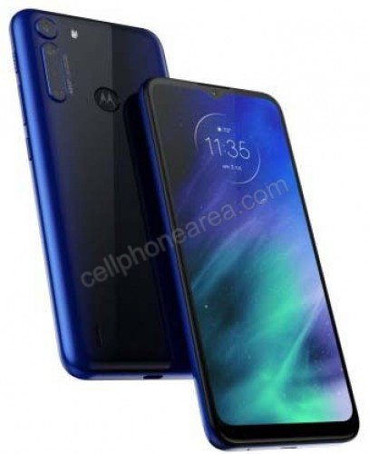 Motorola One Fusion Deep Sapphire Blue