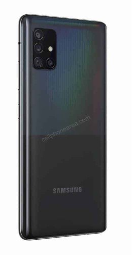 Samsung Galaxy A51 5G UW Prism Bricks Blue Back