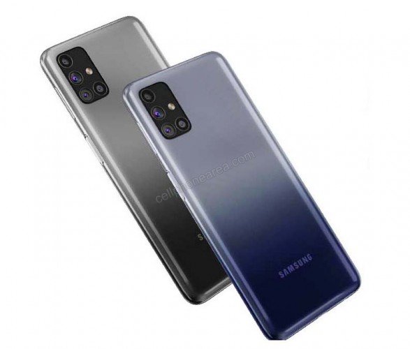 Samsung Galaxy M31s Two Variant Colors Smartphone