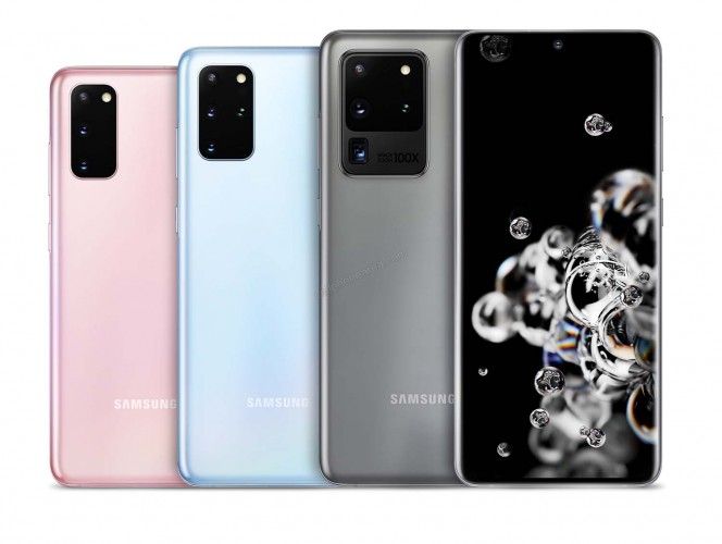 Samsung Galaxy S20+ 5G All Colors Smartphone