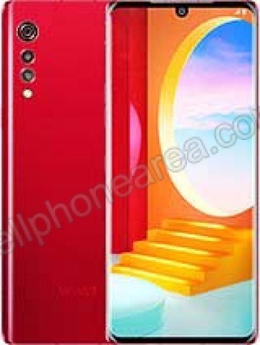 LG Velvet 5G Aurora Red