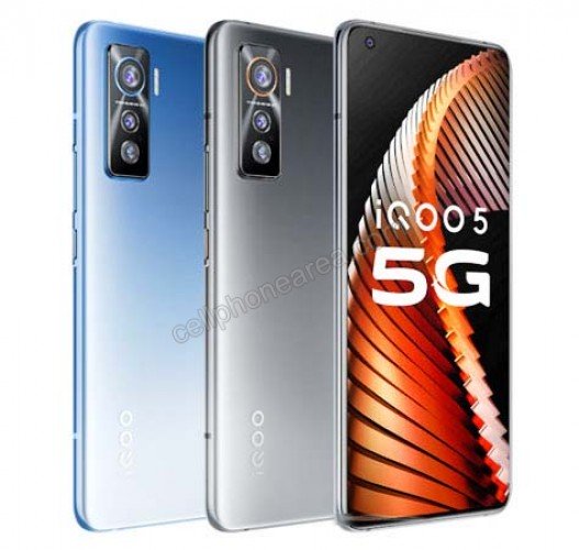 Vivo iQOO 5 5G Two Variant Colors Smartphone